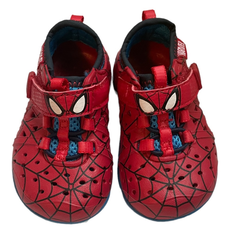 Stride Rite Made 2 Play Spider-Man Shoes Size 5c